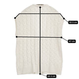 gelato pique PWNT244097 アランベスト パイル サイズF ベスト ホワイト レディース ジェラートピケ【中古】5-1021M△