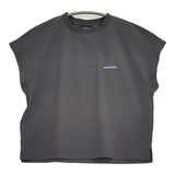THOUSAND MILE フレンチスリーブシャツ＆ワイドパンツセット セットアップ 25SS グレー レディース サウザンドマイル【中古】5-0710S♪