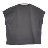 THOUSAND MILE フレンチスリーブシャツ＆ワイドパンツセット セットアップ 25SS グレー レディース サウザンドマイル【中古】5-0710S♪
