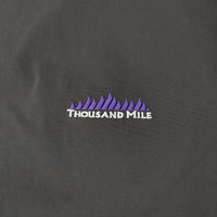 THOUSAND MILE フレンチスリーブシャツ＆ワイドパンツセット セットアップ 25SS グレー レディース サウザンドマイル【中古】5-0710S♪
