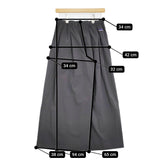 THOUSAND MILE フレンチスリーブシャツ＆ワイドパンツセット セットアップ 25SS グレー レディース サウザンドマイル【中古】5-0710S♪
