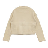 45R/45rpm 裏毛の17色四角カーディガン WOMEN 定価24200円 23AW ベージュ レディース フォーティーファイブアールピーエム【中古】5-1026T♪