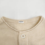 45R/45rpm 裏毛の17色四角カーディガン WOMEN 定価24200円 23AW ベージュ レディース フォーティーファイブアールピーエム【中古】5-1026T♪