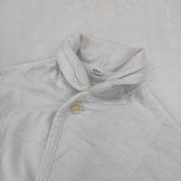 45R/45rpm でこぼこ天竺の908チロリアンカーディガン 定価39600円 ジャケット ライトグレー レディース フォーティーファイブアールピーエム【中古】5-1001M∞