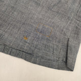 45R/45rpm インドカディの四角レースブラウス（藍) 定価52800円 ブラウス シャツ ブルー レディース フォーティーファイブアールピーエム【中古】5-1124M∞