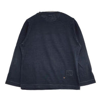 45R/45rpm コットン インディゴ 長袖Ｔシャツ カットソー ロンＴ ネイビー レディース フォーティーファイブアールピーエム【中古】5-1001M∞