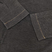 45R/45rpm コットン インディゴ 長袖Ｔシャツ カットソー ロンＴ ネイビー レディース フォーティーファイブアールピーエム【中古】5-1001M∞