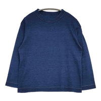 45R/45rpm コットン インディゴ サイズ1 長袖Ｔシャツ カットソー ロンＴ ネイビー レディース フォーティーファイブアールピーエム【中古】5-1001M∞