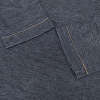 45R/45rpm コットン インディゴ サイズ1 長袖Ｔシャツ カットソー ロンＴ ネイビー レディース フォーティーファイブアールピーエム【中古】5-1001M∞