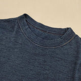 45R/45rpm コットン インディゴ サイズ1 長袖Ｔシャツ カットソー ロンＴ ネイビー レディース フォーティーファイブアールピーエム【中古】5-1001M∞