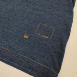 45R/45rpm コットン インディゴ サイズ1 長袖Ｔシャツ カットソー ロンＴ ネイビー レディース フォーティーファイブアールピーエム【中古】5-1001M∞