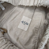 45R/45rpm コットンリネンゴマチノのスカート 定価29700円 ロングスカート ベージュ レディース フォーティーファイブアールピーエム【中古】5-1124M∞