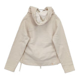 Vm コットン ダブルジップ 裏起毛 パーカー キナリ ベージュ レディース ヴーム【中古】5-1208T∞