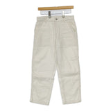 grown in the sun コットン リネン ベイカーパンツ 日本製 サイズ0 パンツ オフホワイト レディース グローンインザサン【中古】5-0801M△
