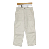 grown in the sun コットン リネン ベイカーパンツ 日本製 サイズ0 パンツ オフホワイト レディース グローンインザサン【中古】5-0801M△