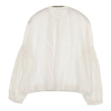 Khadi and Co タック ブラウス シャツ オフホワイト レディース カディ アンド コー【中古】5-1001M∞