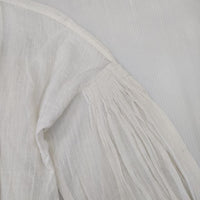 Khadi and Co タック ブラウス シャツ オフホワイト レディース カディ アンド コー【中古】5-1001M∞