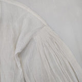 Khadi and Co タック ブラウス シャツ オフホワイト レディース カディ アンド コー【中古】5-1001M∞
