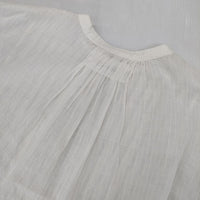 Khadi and Co タック ブラウス シャツ オフホワイト レディース カディ アンド コー【中古】5-1001M∞