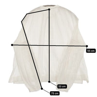Khadi and Co タック ブラウス シャツ オフホワイト レディース カディ アンド コー【中古】5-1001M∞