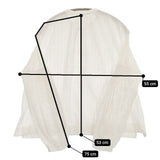 Khadi and Co タック ブラウス シャツ オフホワイト レディース カディ アンド コー【中古】5-1001M∞