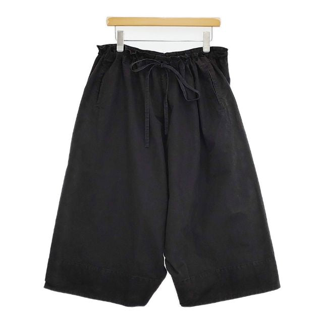 veritecoeur ガーメントダイサルエルパンツ 定価26400円 製品染め VC-2576 コットン パンツ ブラック レディース ヴェリテクール【中古】5-1001M∞ veritecoeur ガーメントダイサルエルパンツ 定価26400円 製品染め VC