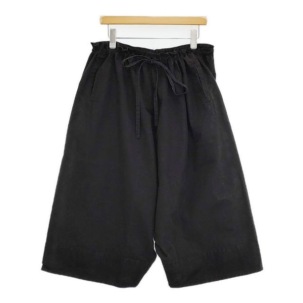 veritecoeur ガーメントダイサルエルパンツ 定価26400円 製品染め VC-2576 コットン パンツ ブラック レディース ヴェリテクール【中古】5-1001M∞