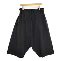 veritecoeur ガーメントダイサルエルパンツ 定価26400円 製品染め VC-2576 コットン パンツ ブラック レディース ヴェリテクール【中古】5-1001M∞