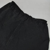 veritecoeur ガーメントダイサルエルパンツ 定価26400円 製品染め VC-2576 コットン パンツ ブラック レディース ヴェリテクール【中古】5-1001M∞