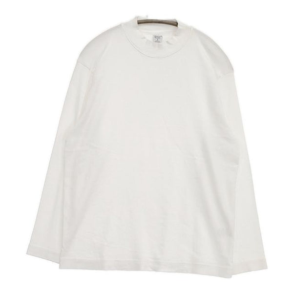 gicipi イタリア製 DELFINO モックネック 定価7480円 長袖Ｔシャツ カットソー ロンＴ ホワイト レディース ジチピ【中古】5-1001M∞
