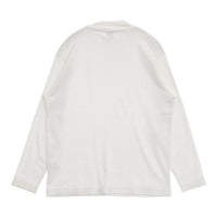 gicipi イタリア製 DELFINO モックネック 定価7480円 長袖Ｔシャツ カットソー ロンＴ ホワイト レディース ジチピ【中古】5-1001M∞