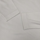 gicipi イタリア製 DELFINO モックネック 定価7480円 長袖Ｔシャツ カットソー ロンＴ ホワイト レディース ジチピ【中古】5-1001M∞