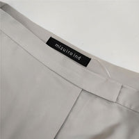 mizuiro-ind ポリエステル サルエルパンツ グレー レディース ミズイロインド【中古】5-0824M∞