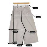 mizuiro-ind ポリエステル サルエルパンツ グレー レディース ミズイロインド【中古】5-0824M∞