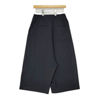 mizuiro-ind ワイドパンツ 日本製 ストレッチ サイズ2 サルエルパンツ ネイビー レディース ミズイロインド【中古】5-0801M△