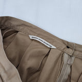 GRANDMA MAMA DAUGHTER GK001-151023 コットンタックスカート チノ サイズ2 日本製 ロングスカート ベージュ レディース グランマママドーター【中古】5-1021G△