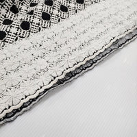 TOCCA 刺繍 サイズ2 シャツ ワンピース ブラック ホワイト レディース トッカ【中古】5-0725S♪