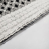 TOCCA 刺繍 サイズ2 シャツ ワンピース ブラック ホワイト レディース トッカ【中古】5-0725S♪
