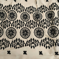 TOCCA 【洗える！】FLOWER POP ドレス刺繍 定価49500円 サイズ0 リボン ワンピース 22SS ベージュ レディース トッカ【中古】5-0716S♪