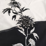 VIVIENNE TAM 刺繍 パワーネット Vネック ノースリーブ ワンピース ブラック ホワイト レディース ヴィヴィアンタム【中古】5-0716S♪