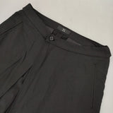 Y's ワイドパンツ クロップドパンツ ガウチョパンツ ブラック レディース ワイズ/Yohji【中古】5-1021G△