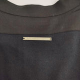 MAX MARA SPORTMAX CODE 切替 ピンタック 半袖 サイズM ワンピース ブラック レディース マックスマーラ【中古】5-0716S♪