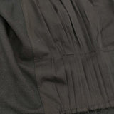 MAX MARA SPORTMAX CODE 切替 ピンタック 半袖 サイズM ワンピース ブラック レディース マックスマーラ【中古】5-0716S♪