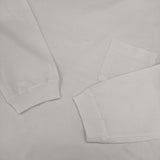 green label relaxing オーガニックヘビーウェイト クルーネック カットソー 長袖Ｔシャツ カットソー ロンＴ ホワイト メンズ グリーンレーベルリラクシング【中古】5-1119M∞