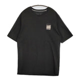 patagonia アルパインアイコンROCパイロットTシャツ 37400 サイズS 半袖Ｔシャツ カットソー FA21 ブラック メンズ パタゴニア【中古】5-0713S♪
