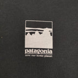 patagonia アルパインアイコンROCパイロットTシャツ 37400 サイズS 半袖Ｔシャツ カットソー FA21 ブラック メンズ パタゴニア【中古】5-0713S♪