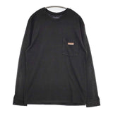patagonia ロングスリーブワークポケットTシャツ 定価7480円 53385 ヘンプ混 長袖Ｔシャツ カットソー ロンＴ FA24 ブラック メンズ パタゴニア【中古】5-1119M∞