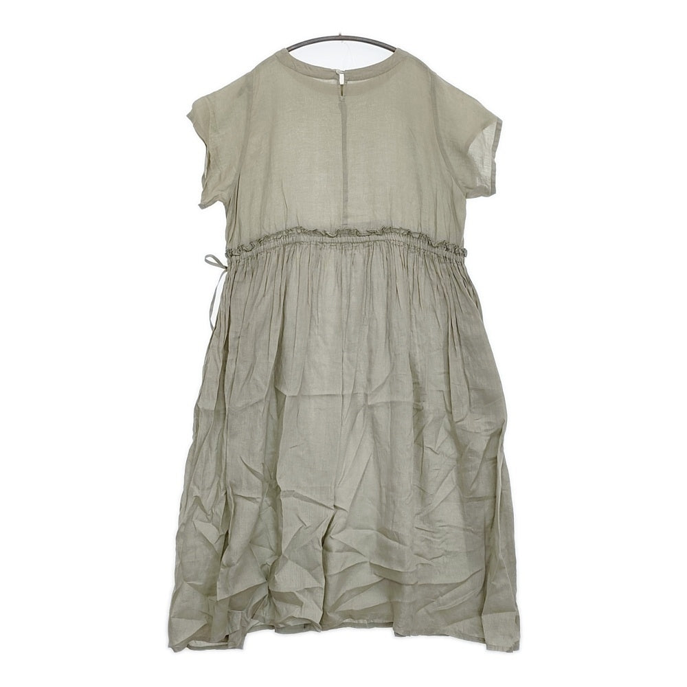 【値下げ】nest Robe リネンフリルチュニック 01212-1194 ピンク サイズ：Free (神戸店) nest Robe(ネストローブ) リネンフリルチュニック01212-1194