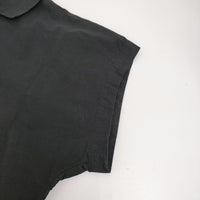 nest Robe コットンリネンマイクロウェザー セーラーブラウス 01233-1413 定価25300円 シャツ ブラック レディース ネストローブ【中古】5-0716S♪