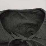 nest Robe コットンリネンマイクロウェザー セーラーブラウス 01233-1413 定価25300円 シャツ ブラック レディース ネストローブ【中古】5-0716S♪